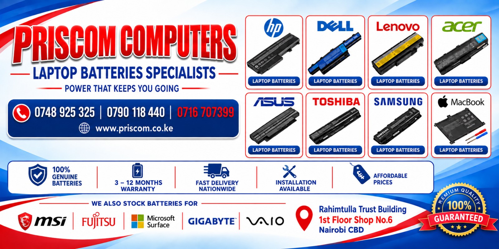 Laptop Batteries