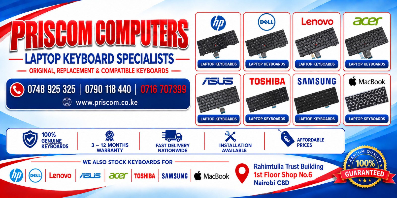 Laptop Keyboards
