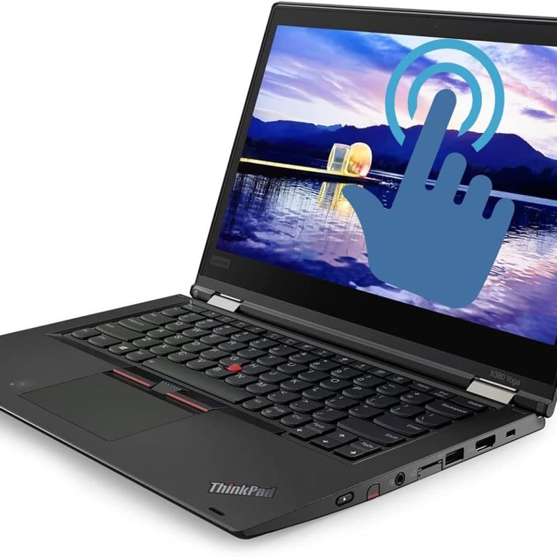 LENOVO ThinkPad X380 Yoga 13.3" FHD, Core i5-8350U 1.7GHz, 16GB RAM, 256GB Solid State Drive, Windows 11 Pro 64Bit, CAM, Touch