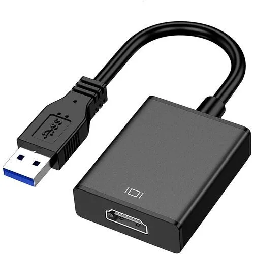 USB 3.0 to HDMI Converter - Black view 1