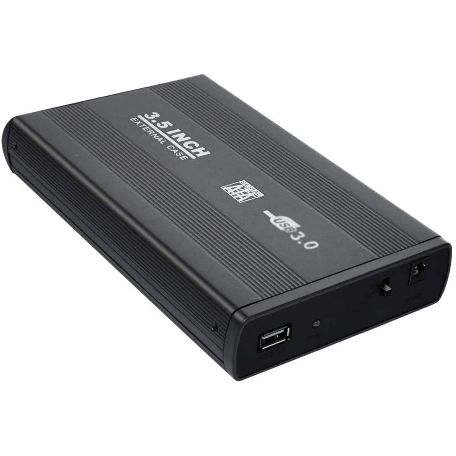 3.5"/2.5" Hard Drive Enclosure - USB, up to 20TB Supported view 1