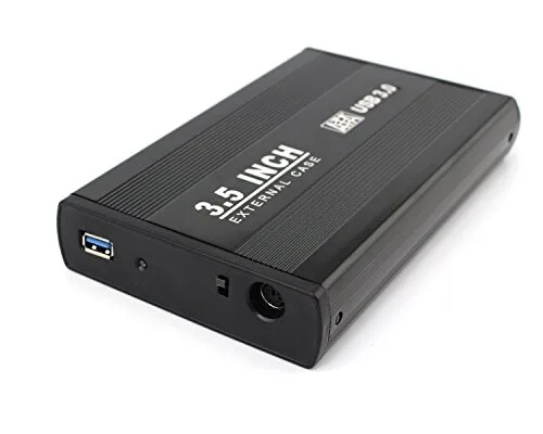3.5"/2.5" Hard Drive Enclosure - USB, up to 20TB Supported view 2