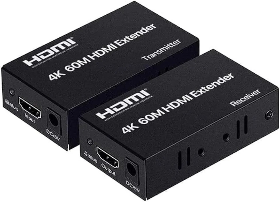 HDMI Extender - 60M, 4K (via Network Cable) view 2