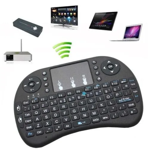 Backlit Mini Wireless Keyboard - Rechargeable view 1