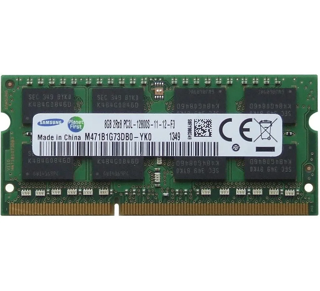 8GB 2Rx8 DDR3L 1600MHz - PC3L-12800S Laptop RAM #2