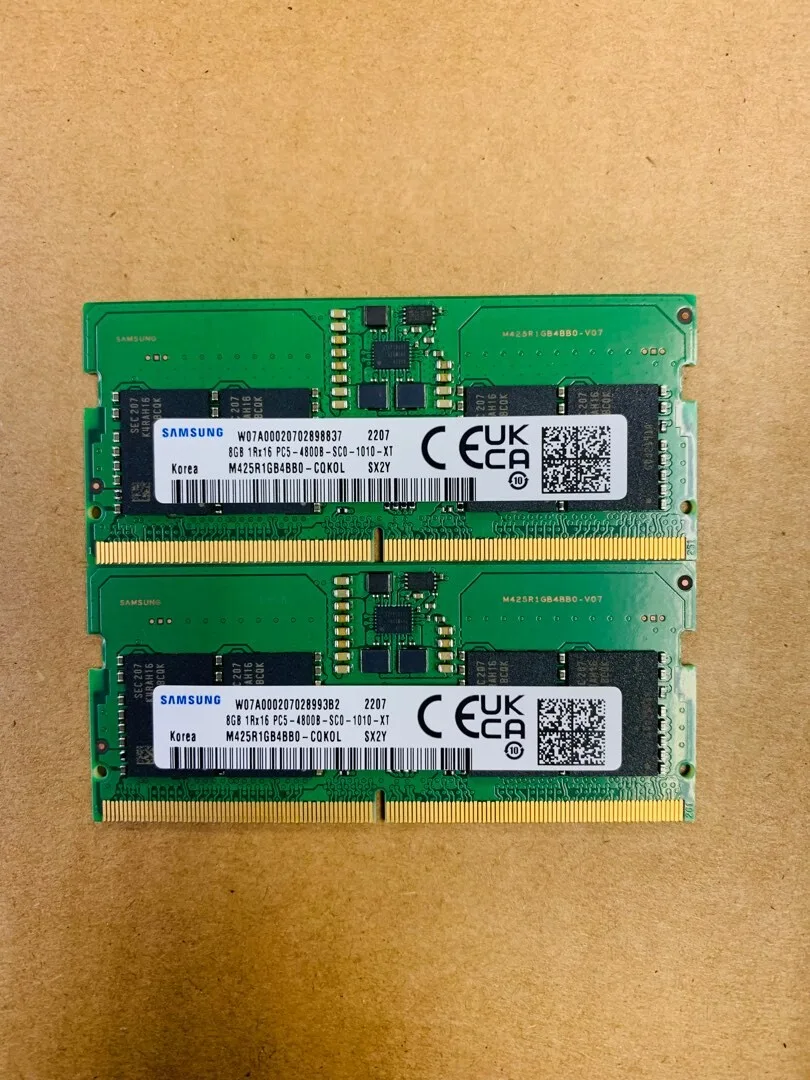 8GB RAM DDR5 4800MHz - Laptop, Crucial view 1