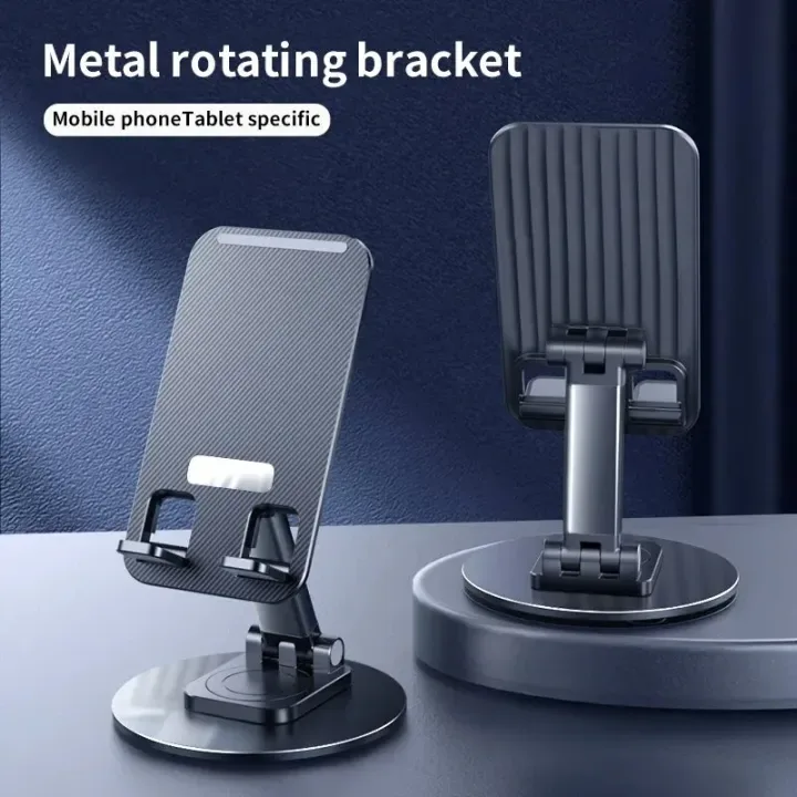 360° Rotating Desktop Phone Stand - All-Metal view 2