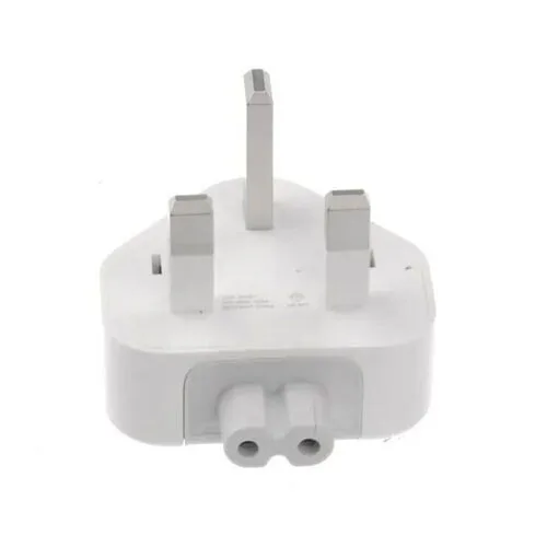 3-Pin UK Plug Adapter for MacBook Charger view 2