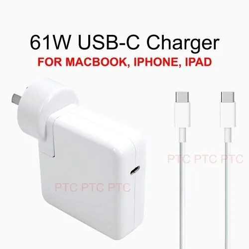 Apple Laptop Charger 20.3V, 3A - Macbook 61W view 1