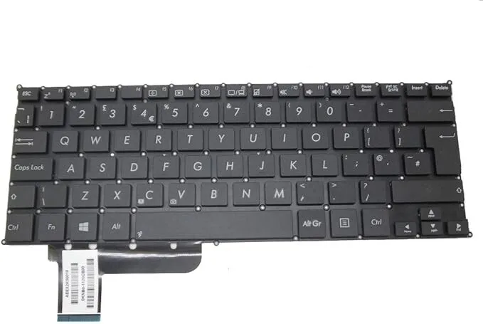 Replacement Laptop Keyboard for Asus X202/S202 Uk