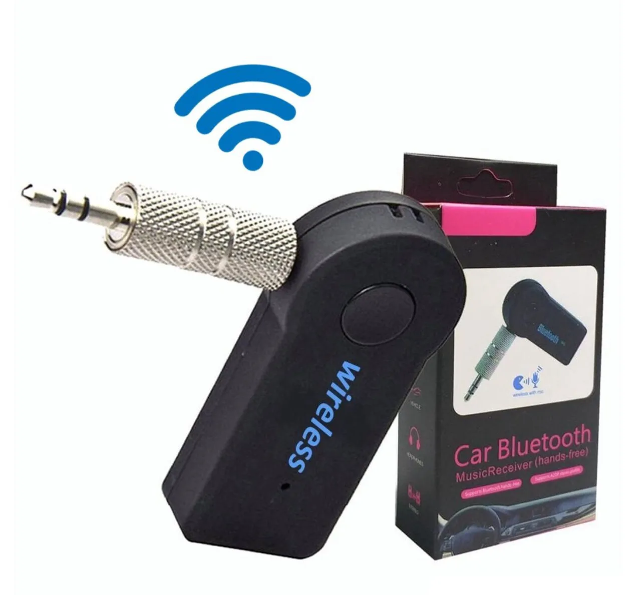 Car Bluetooth Adapter - 3.5mm AUX Jack Receiver
