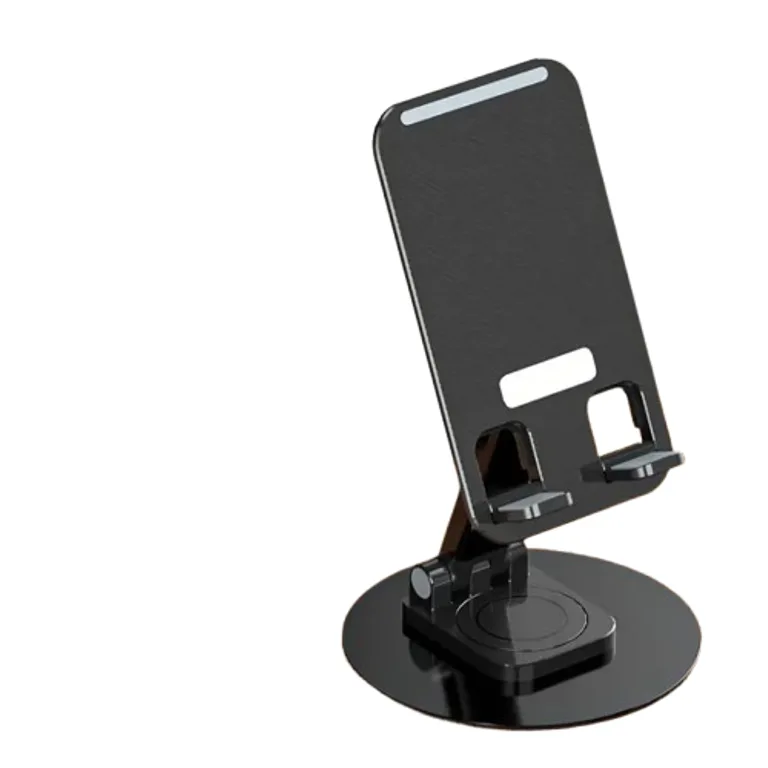 Desktop Smartphone Holder - Foldable Phone Stand, Adjustable Angle view 2