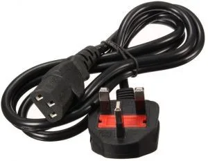 Computer/Desktop Power Cable (3-Pin) - 1.5M, Black #2