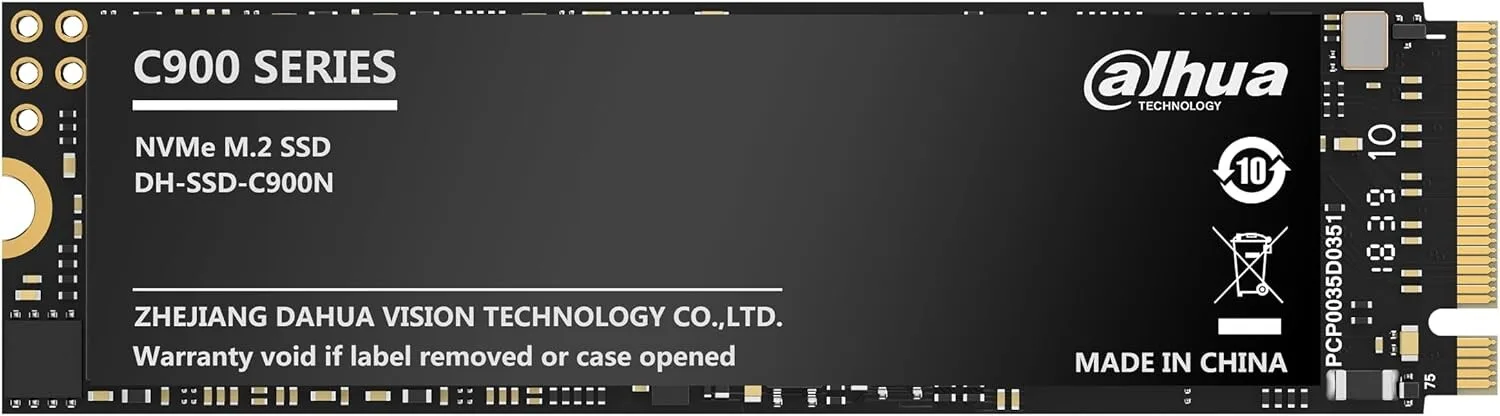 Dahua 512GB Internal SSD - M.2 PCIe Gen3x4 NVMe