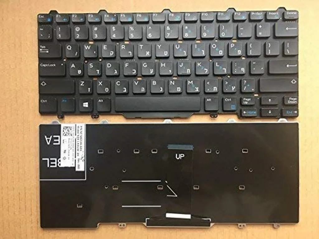 Replacement Laptop Keyboard for Dell Latitude 3340 E7470 E5450 E5470 view 1