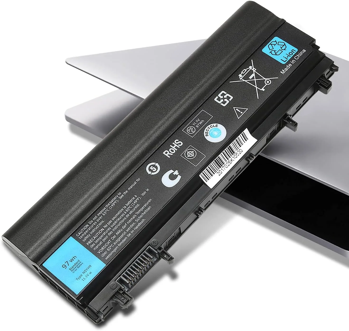 Dell Laptop Battery Latitude E5440 E5540 view 2