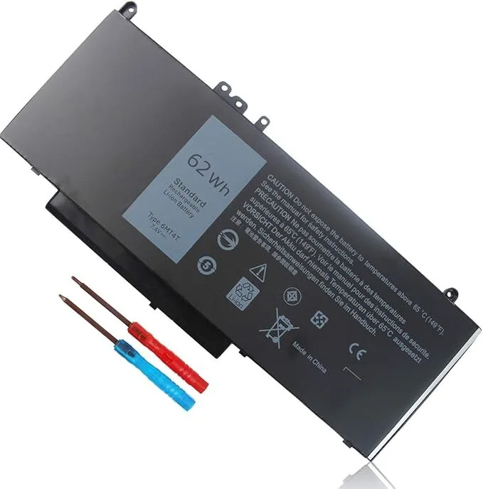 Dell Laptop Battery 6Mt4T Latitude view 1