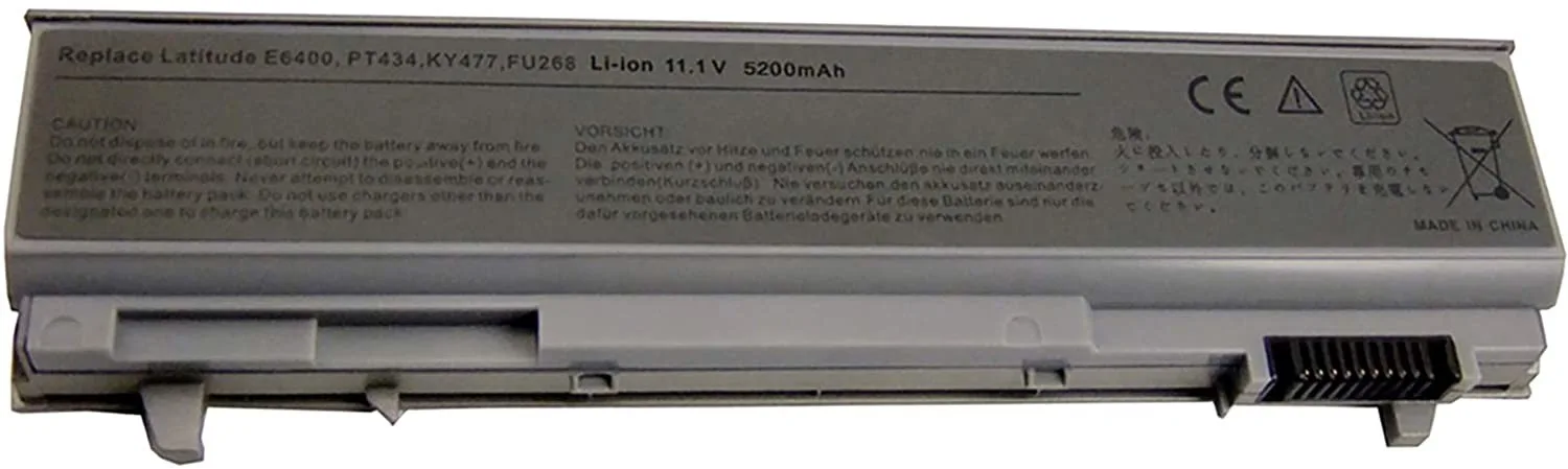 Dell Laptop Battery Latitude E6400 E6410 E6500 E6510 view 1