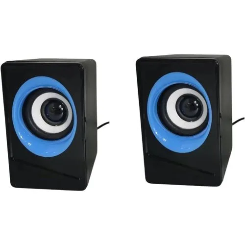 Desktop Powered Portable Multimedia Speakers - 3W, Wired view 1