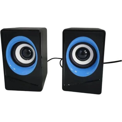 Desktop Powered Portable Multimedia Speakers - 3W, Wired view 3