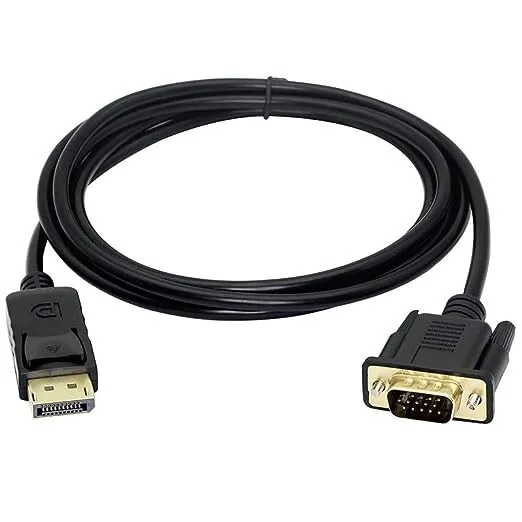 DisplayPort to VGA Cable - 1.5M view 1