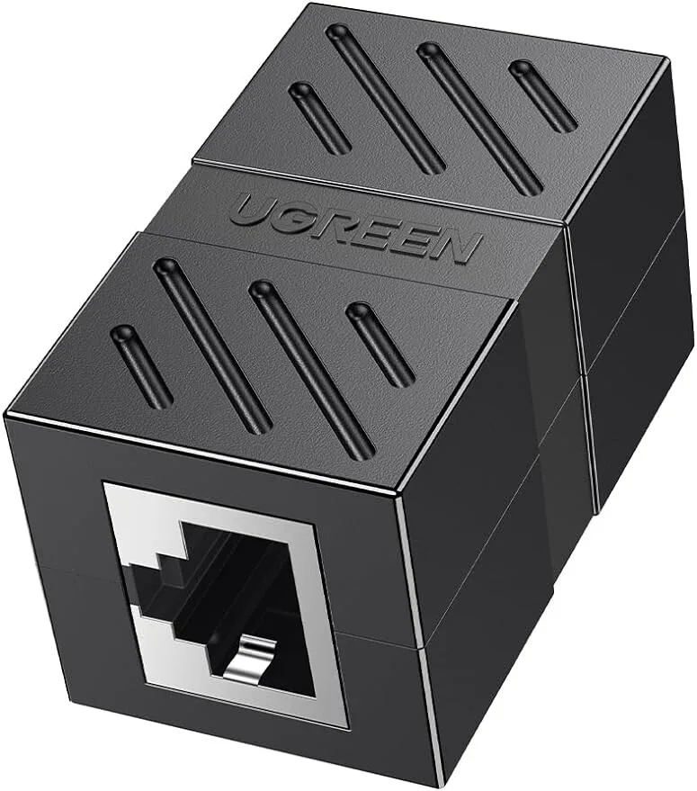 Ethernet Cable Connector - RJ45 Coupler view 2