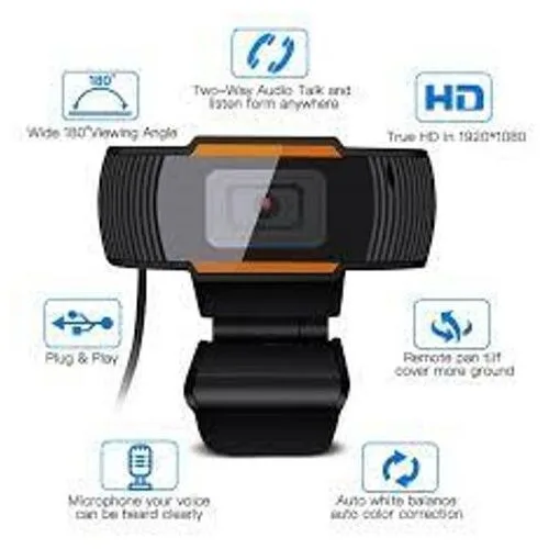 1080P HD USB Webcam - for PC, Mac, and Laptop view 1