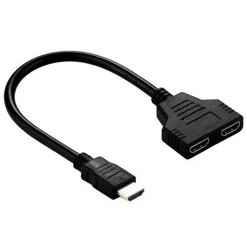 HDMI Splitter 2 Port, 4K 60Hz - Black view 2