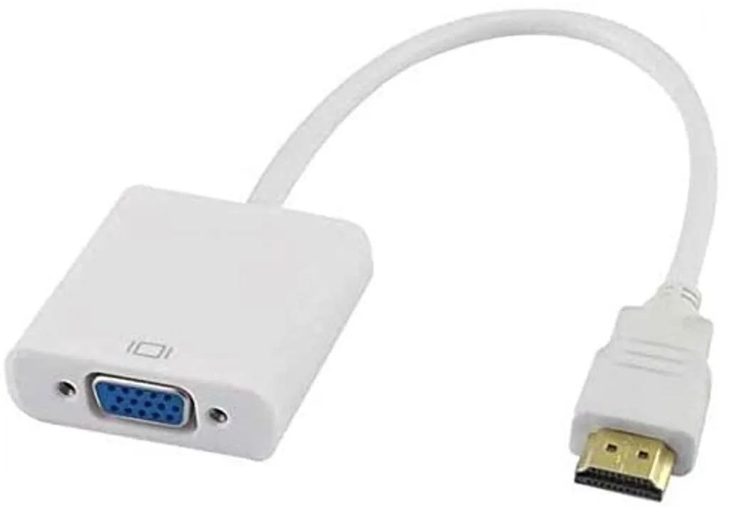 HDMI to VGA Converter - Black view 1