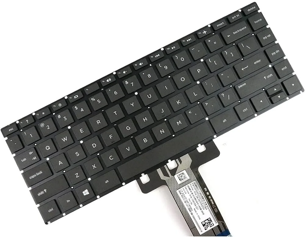 Replacement Laptop Keyboard for HP For 240G6 240-G6 Keyboard Black view 1