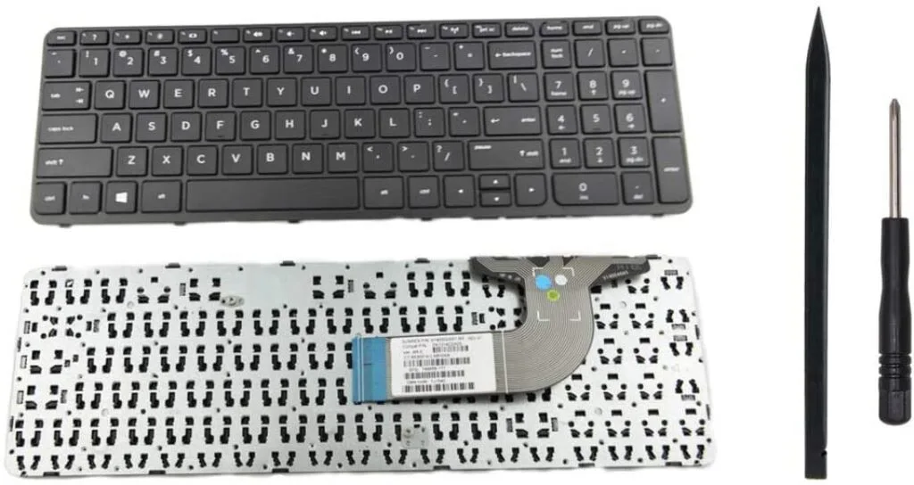 Replacement Laptop Keyboard for HP 250 255 256 G6 view 1