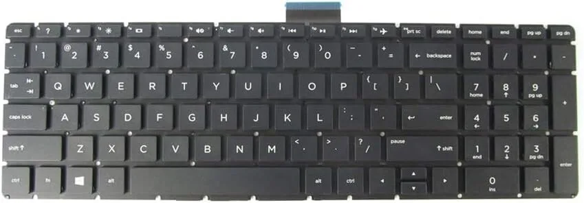 Replacement Laptop Keyboard for HP Pavilion 250 G6 255 G6 view 1