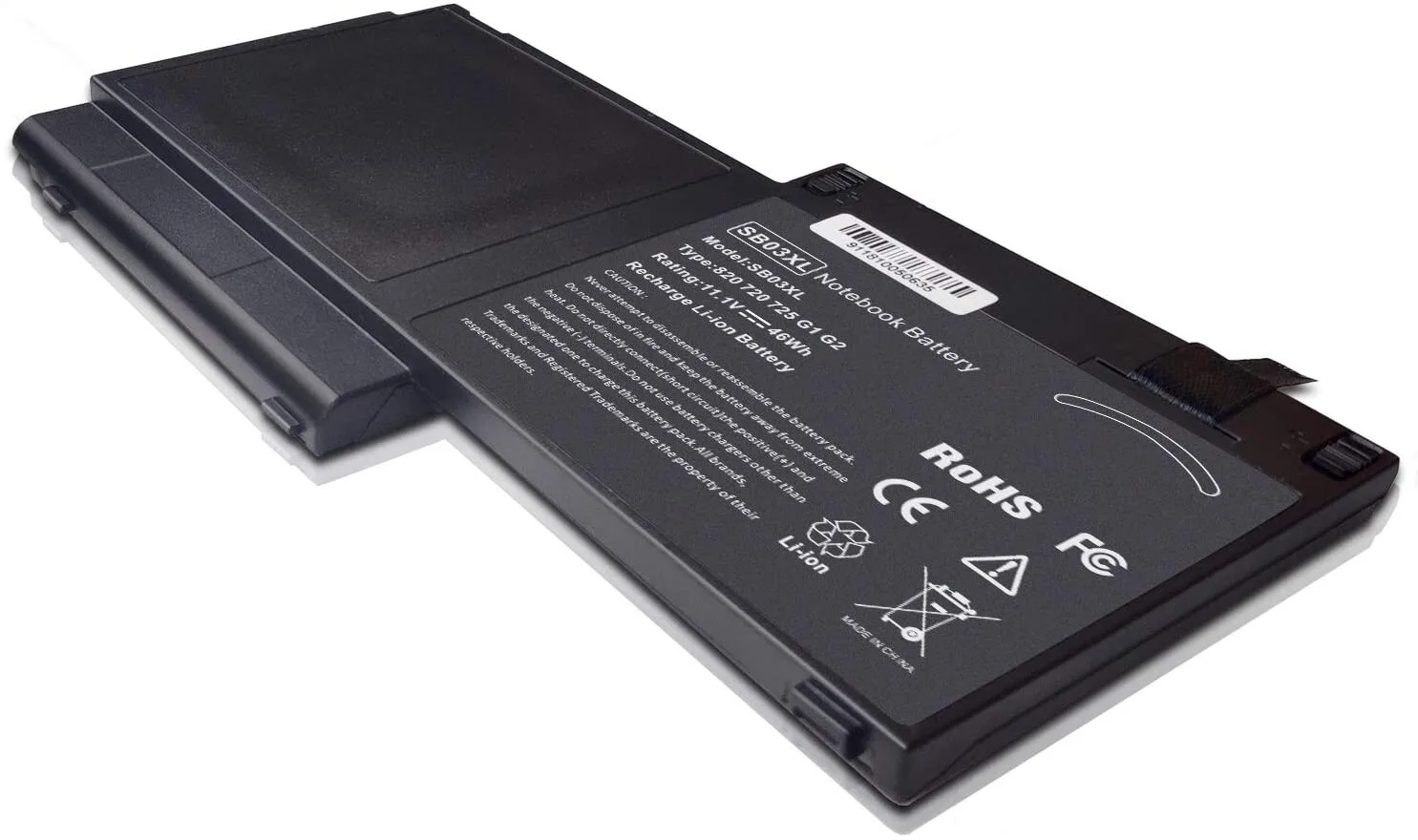 HP Laptop Battery 820 view 1