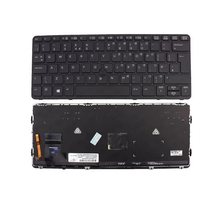 Replacement Laptop Keyboard for HP EliteBook 820 G1/G2, 720 G1/G2, 725 G1 view 1