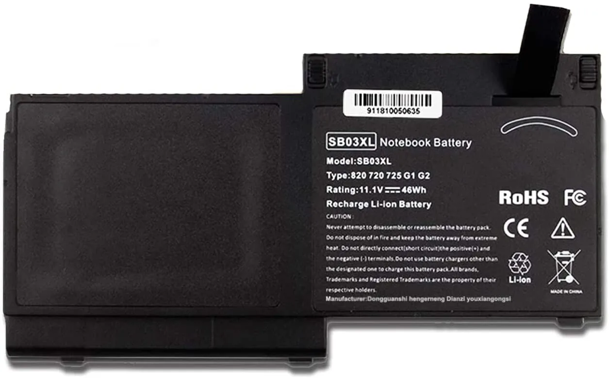 HP Laptop Battery Sb03Xl For Elitebook 720 view 1
