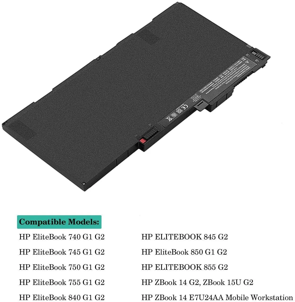 HP Laptop Battery Elitebook 840 view 1