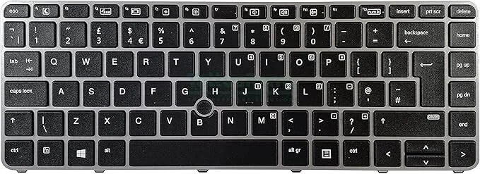 Replacement Laptop Keyboard for HP 840 G3 Backlight view 2