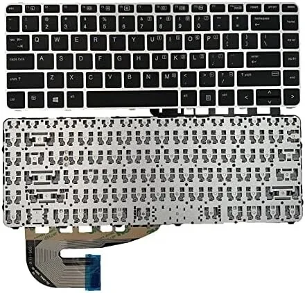 Replacement Laptop Keyboard for HP Elitebook 840 G3 Laptop Keyboard view 1