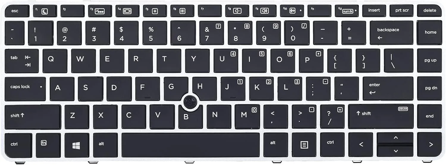 Replacement Laptop Keyboard for HP Elitebook 840 G3 745 G3 view 1