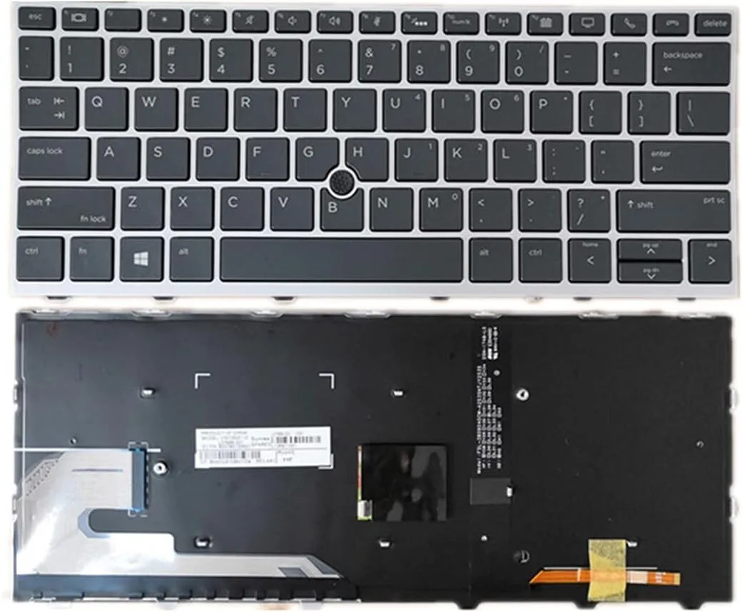 Replacement Laptop Keyboard for HP Elitebook 830 G5 840 G5 view 1