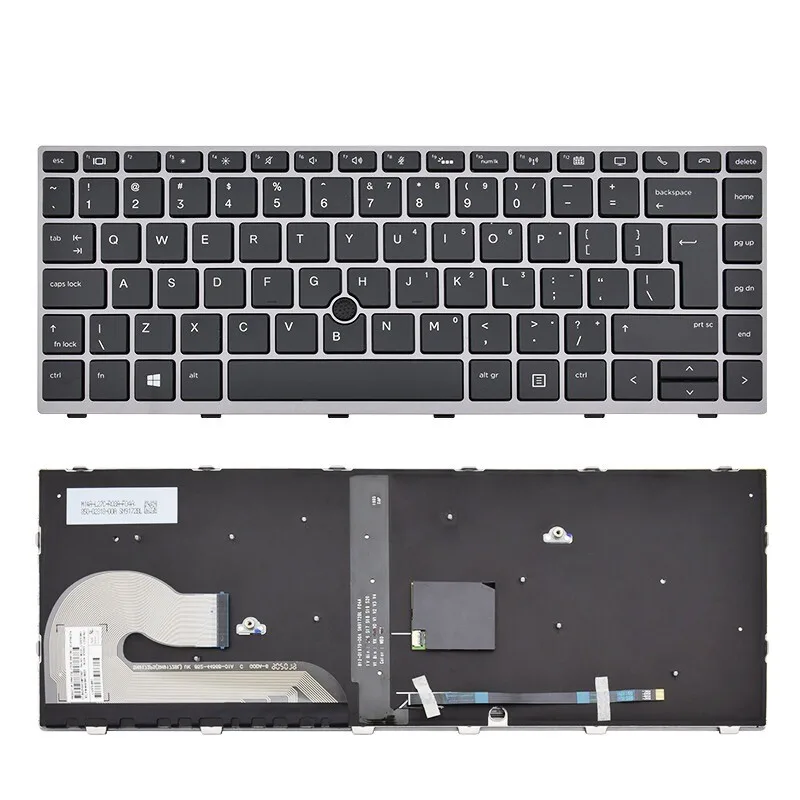 Replacement Laptop Keyboard for HP Elitebook 840 G5 846 G5 view 1