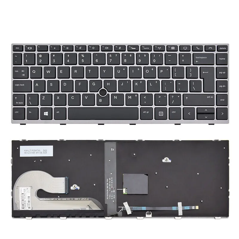 Replacement Laptop Keyboard for HP Elitebook 840 G5 846 G5 view 1