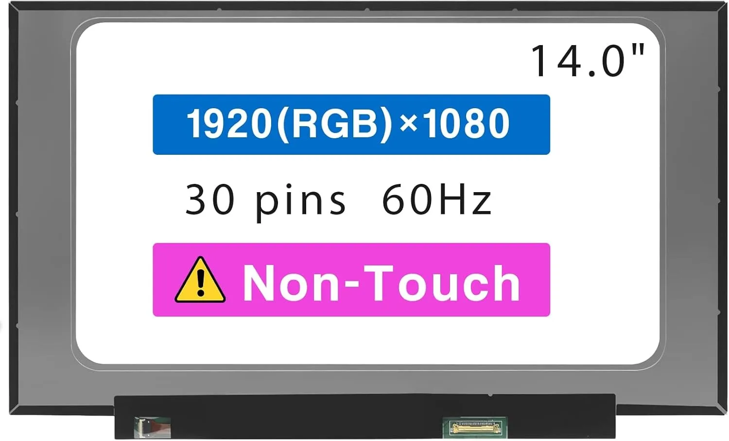 HP EliteBook 840 G5 Replacement LCD Screen view 2