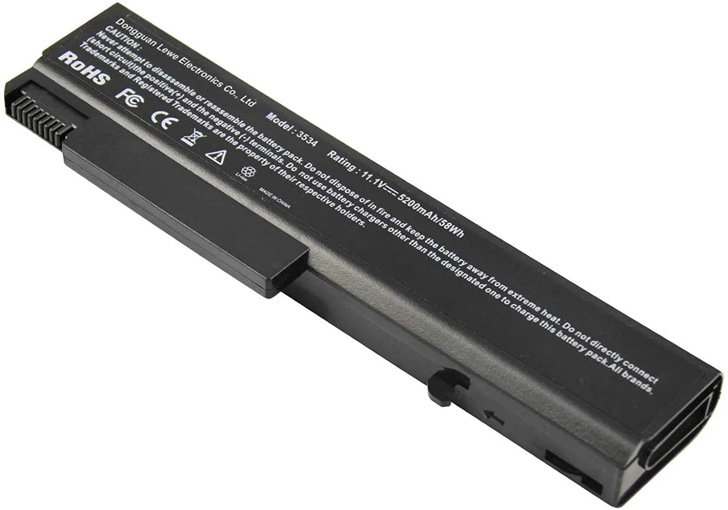 HP Laptop Battery Elitebook 8440P view 1