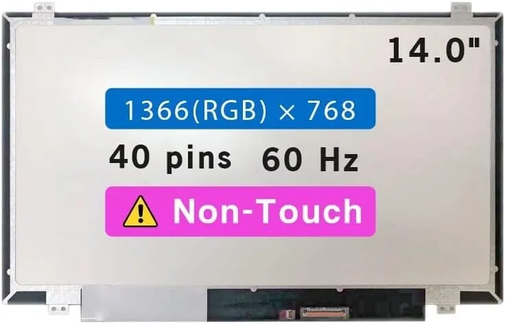 HP EliteBook 8440p Replacement Screen (LTN140AT05) - 14"