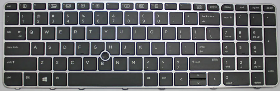 Replacement Laptop Keyboard for HP Elitebook 850 G3 755 G3 view 2