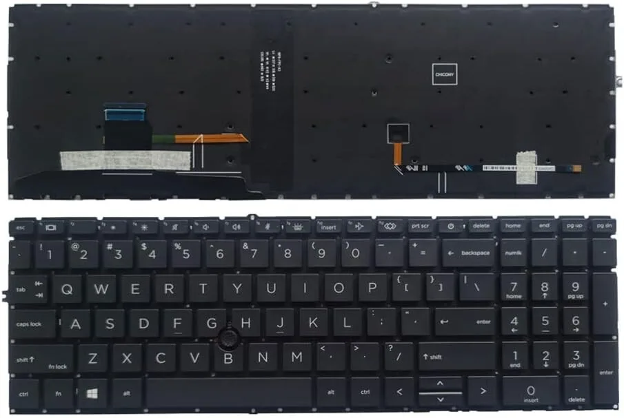 Replacement Laptop Keyboard for HP Elitebook 850 G7 850 G8 view 1