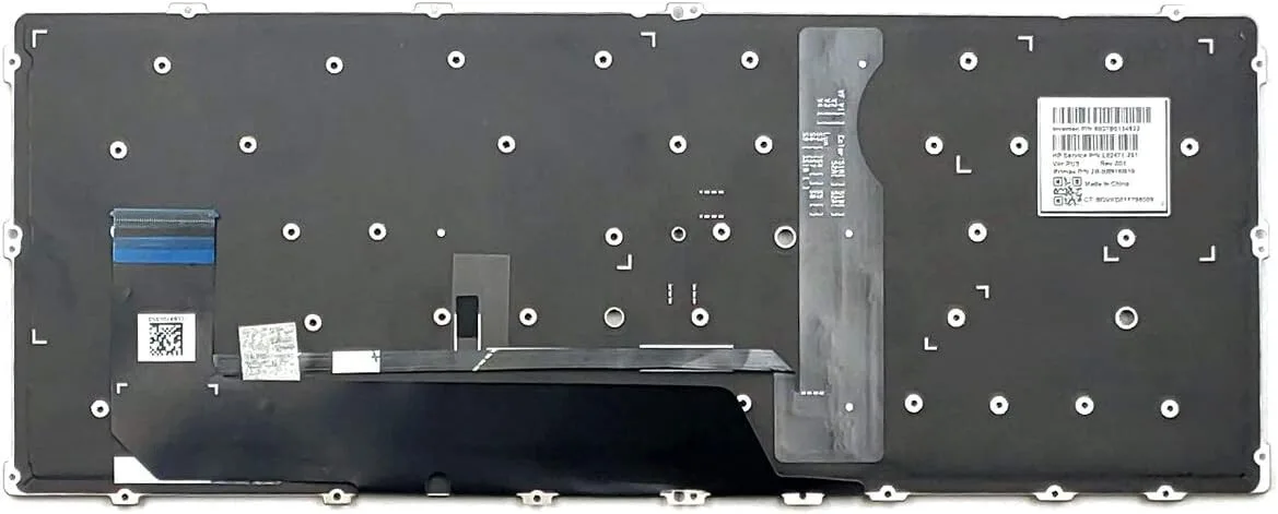 Replacement Laptop Keyboard for HP Elitebook X360 1030 G2 Us view 3