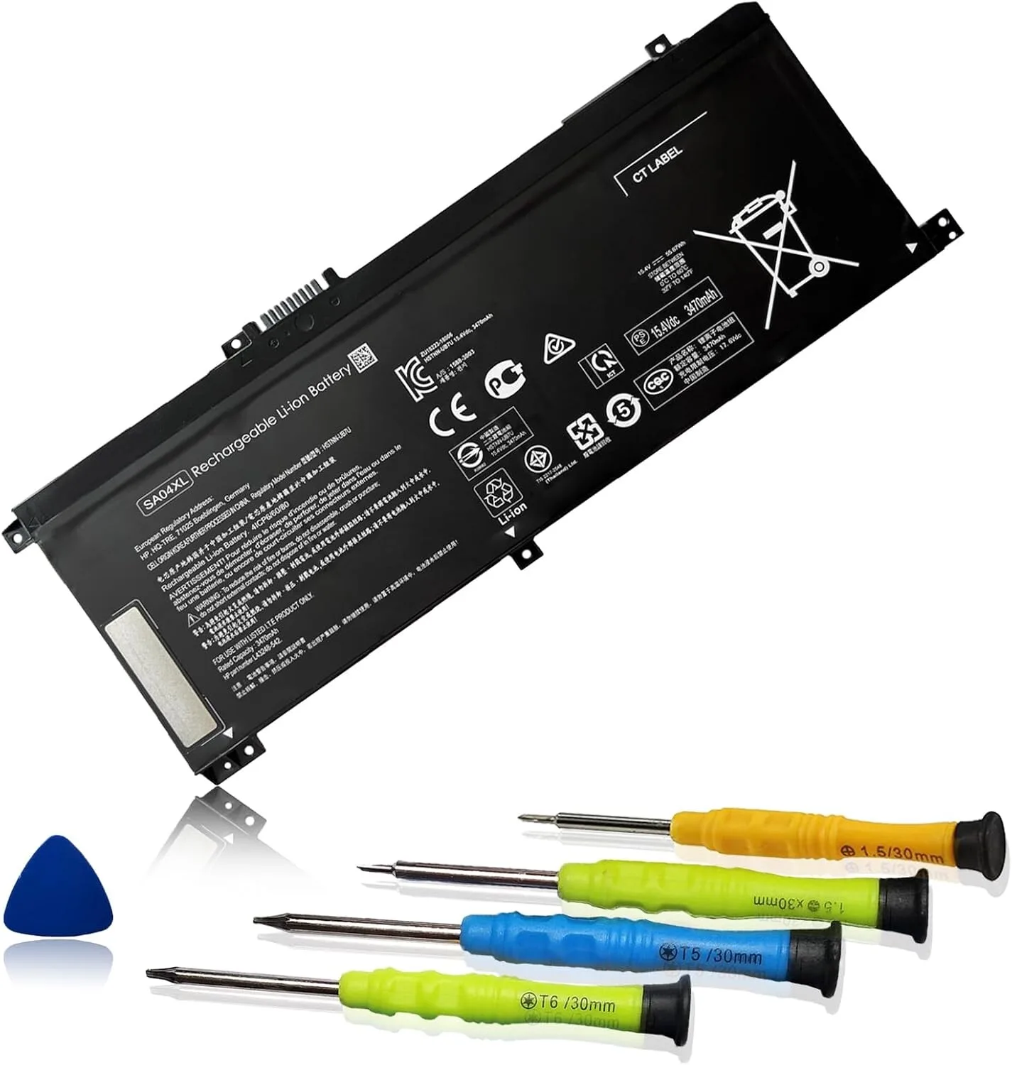 HP Laptop Battery Sa04Xl view 1