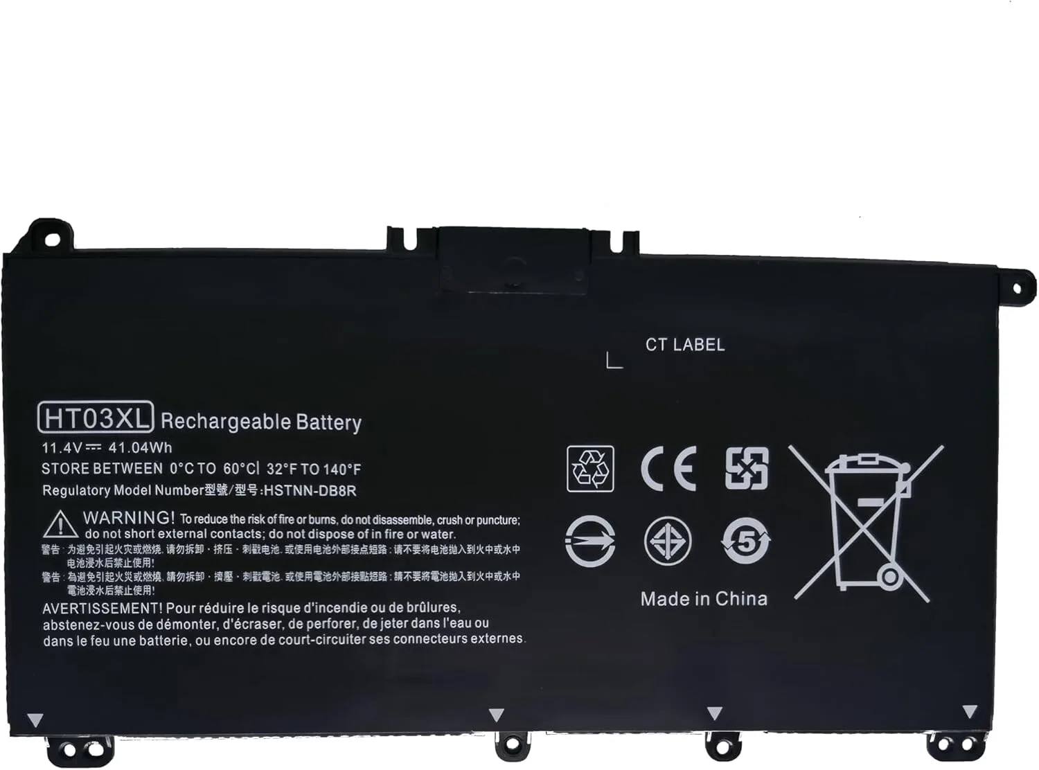 HP Laptop Battery Ht03Xl For 250 G7 view 2